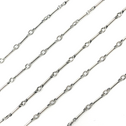 Oxidized Sterling Silver Fancy Chains